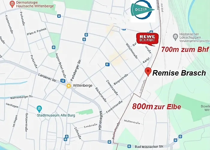 Remise Brasch - Zwischen Bahnhof Und Elbe Apartamento